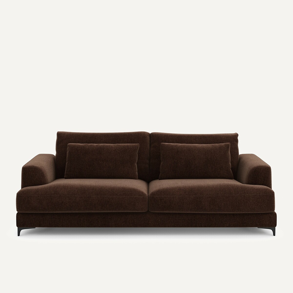 Καναπές-κρεβάτι 4 θέσεων από βελούδο Μ105xΠ237xΥ83cm