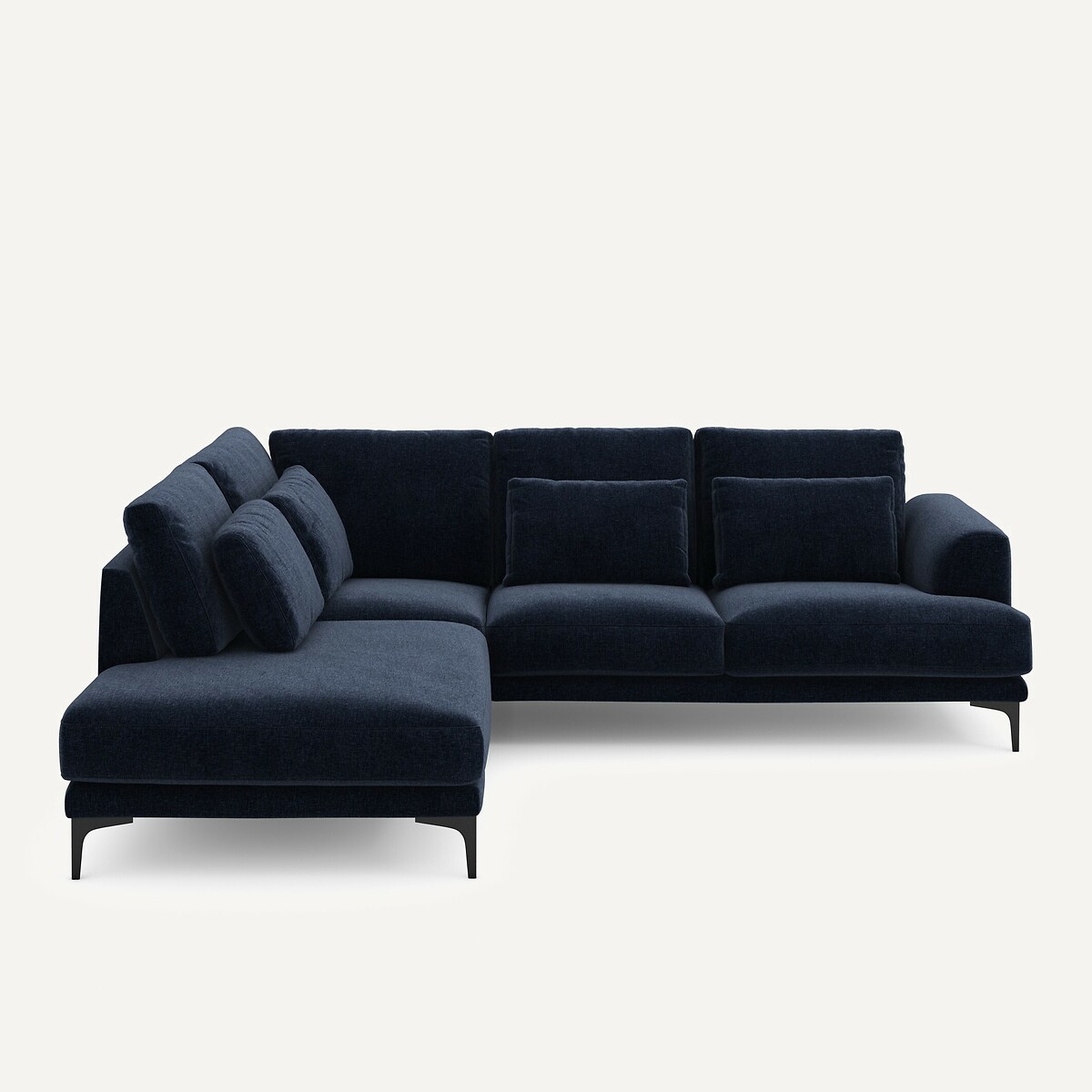 Γωνιακός καναπές αριστερός Μ222xΠ258xΥ83cm