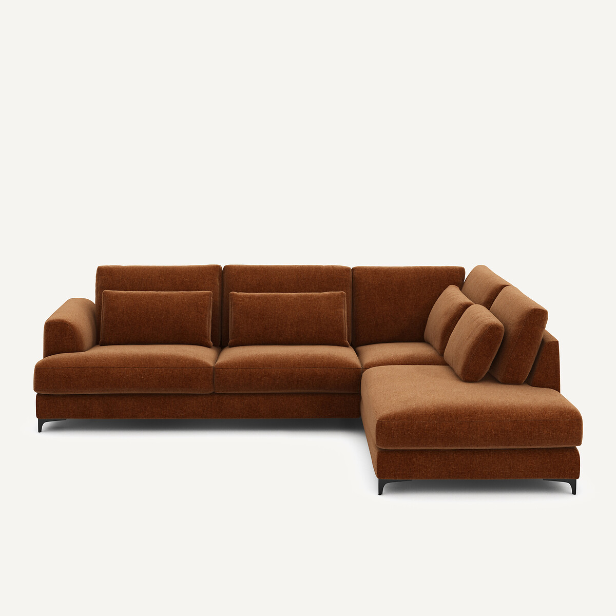 Γωνιακός καναπές-κρεβάτι Μ222xΠ294xΥ83cm