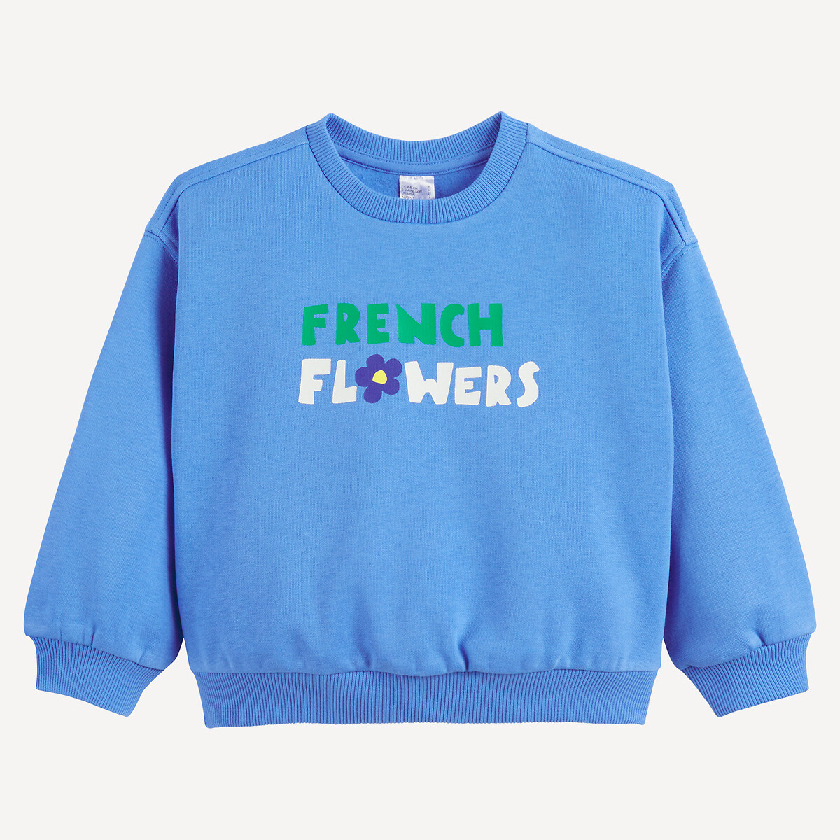 Φούτερ με στρογγυλή λαιμόκοψη