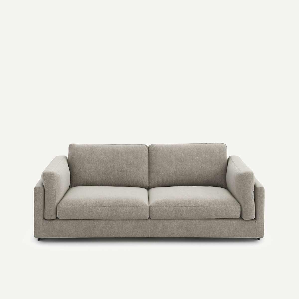 Καναπές-κρεβάτι από βελούδινο chenille Μ99xΠ213xΥ89cm