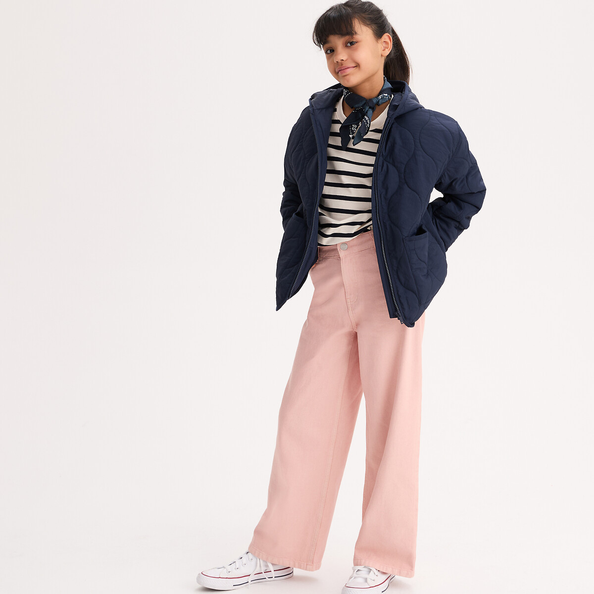 La Redoute Collections Ελαφρύ μπουφάν με κουκούλα