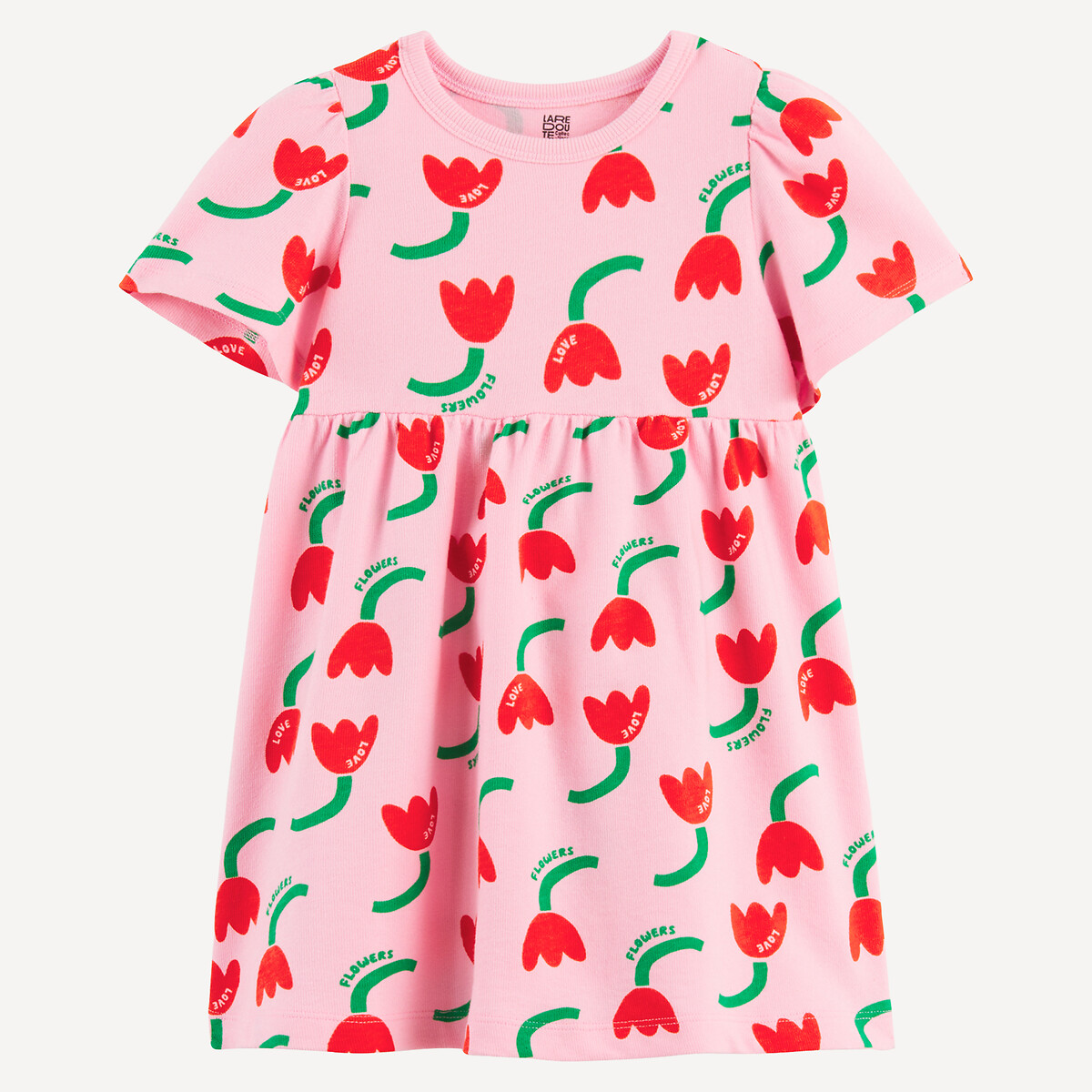 La Redoute Collections Φόρεμα με κοντά μανίκια