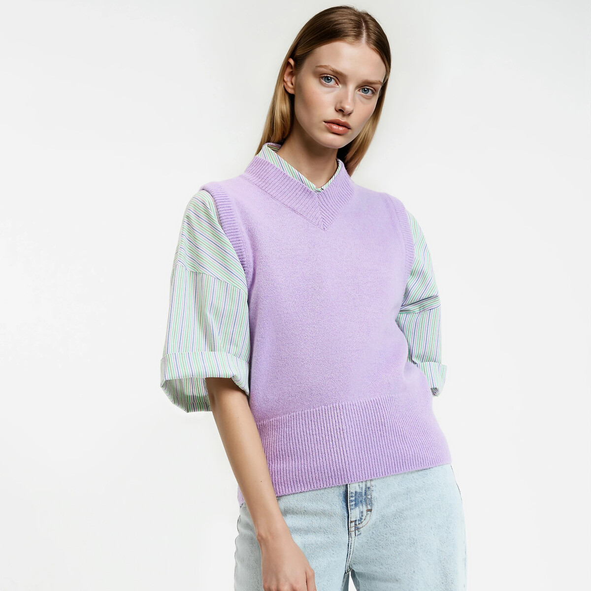 La Redoute Collections Πουλόβερ από μαλλί και κασμίρ