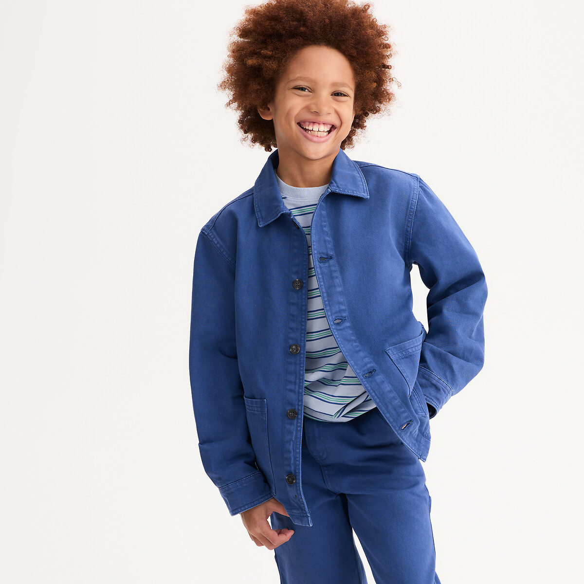 La Redoute Collections Μπουφάν τύπου worker από βαμβάκι