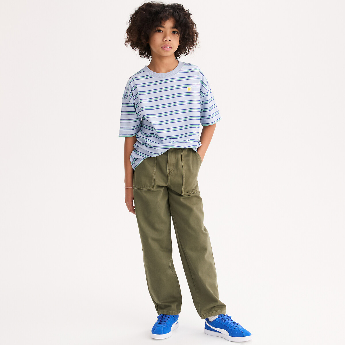 Παντελόνι jogger με ελαστική μέση