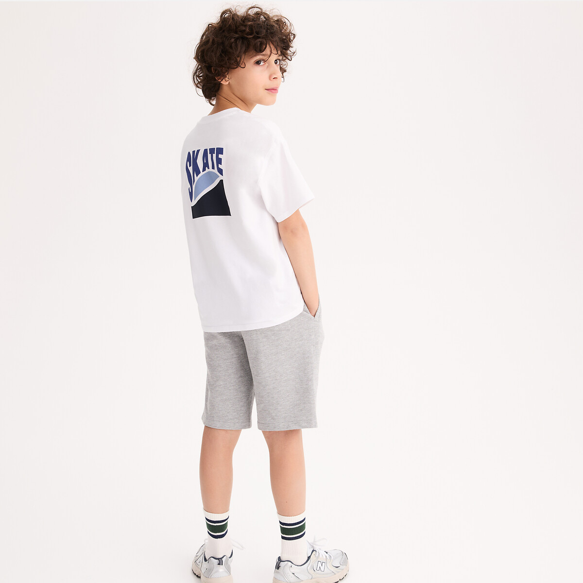 Βερμούδα oversize από φούτερ