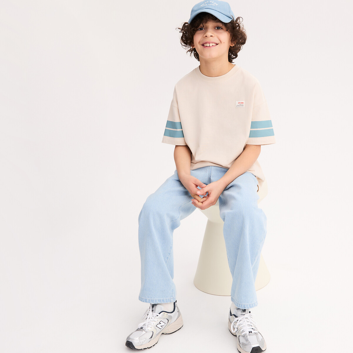 T-shirt σε φαρδιά γραμμή