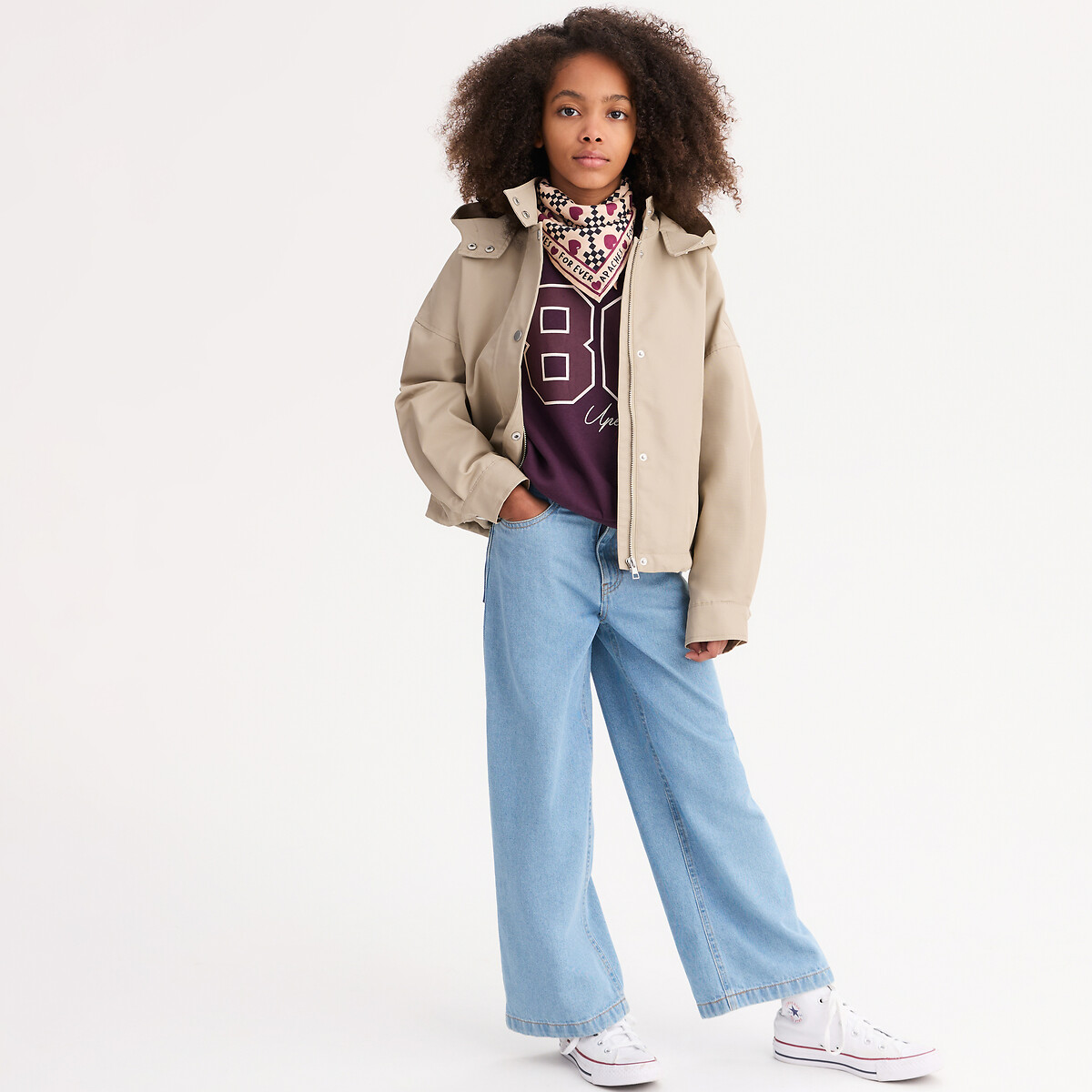 La Redoute Collections Μπουφάν με κουκούλα