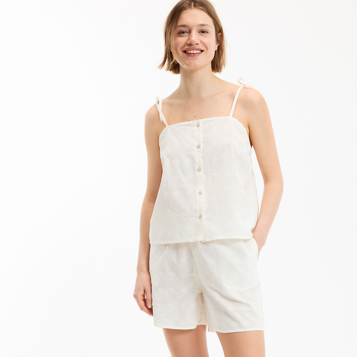 Βαμβακερό σετ πιτζάμας σορτς