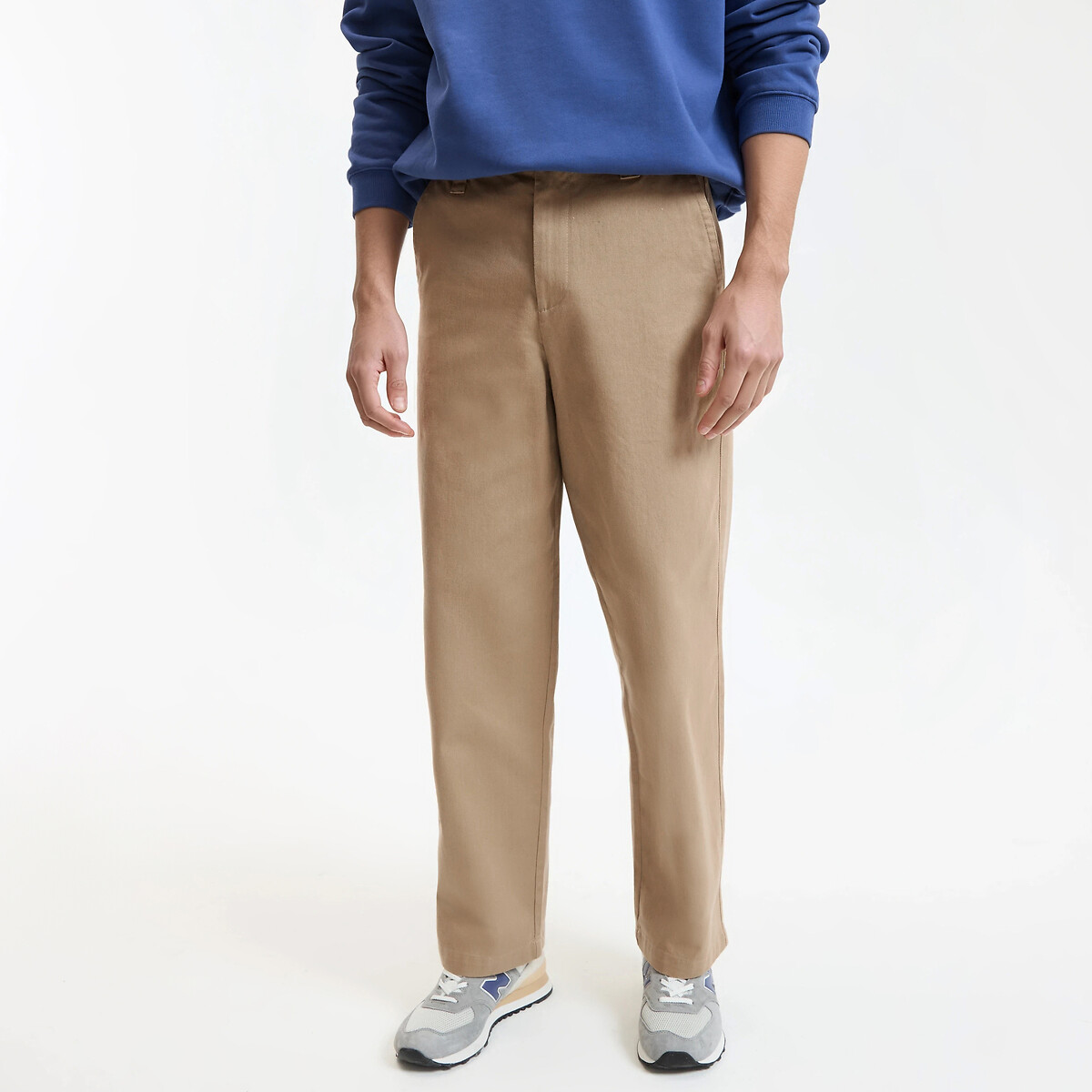 La Redoute Collections Φαρδύ παντελόνι chino