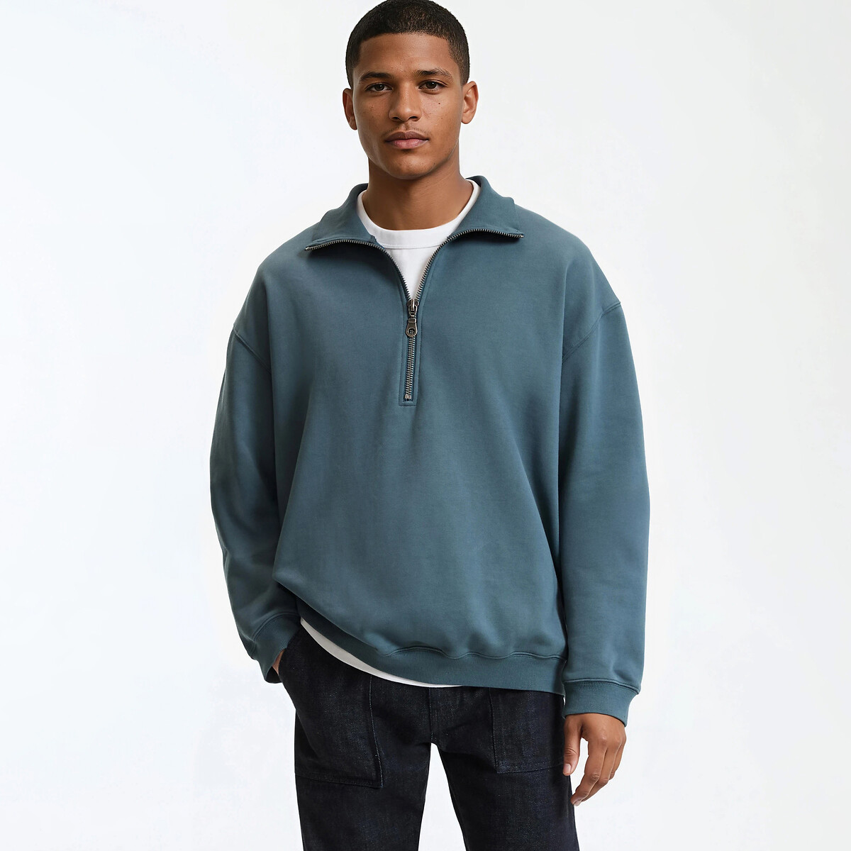 Φούτερ με φερμουάρ