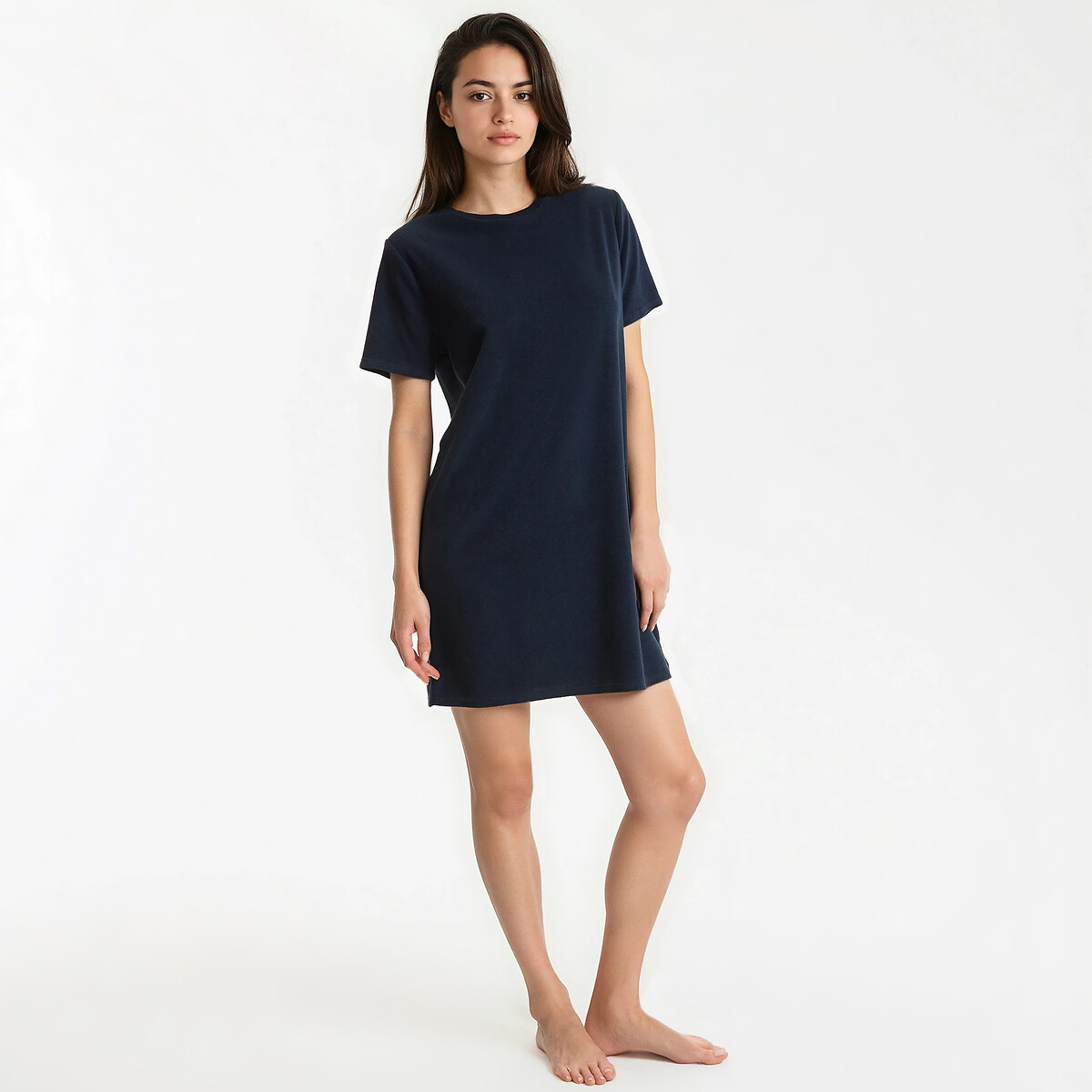 La Redoute Collections Νυχτικό από πετσετέ ύφασμα