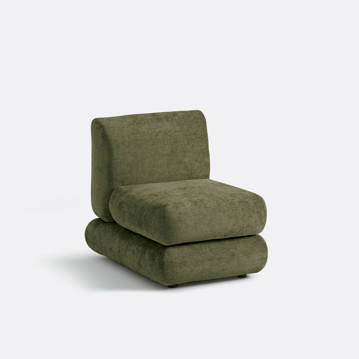 Πολυθρόνα σύνθεσης καναπέ από βελούδο Μ90xΠ67xΥ80cm