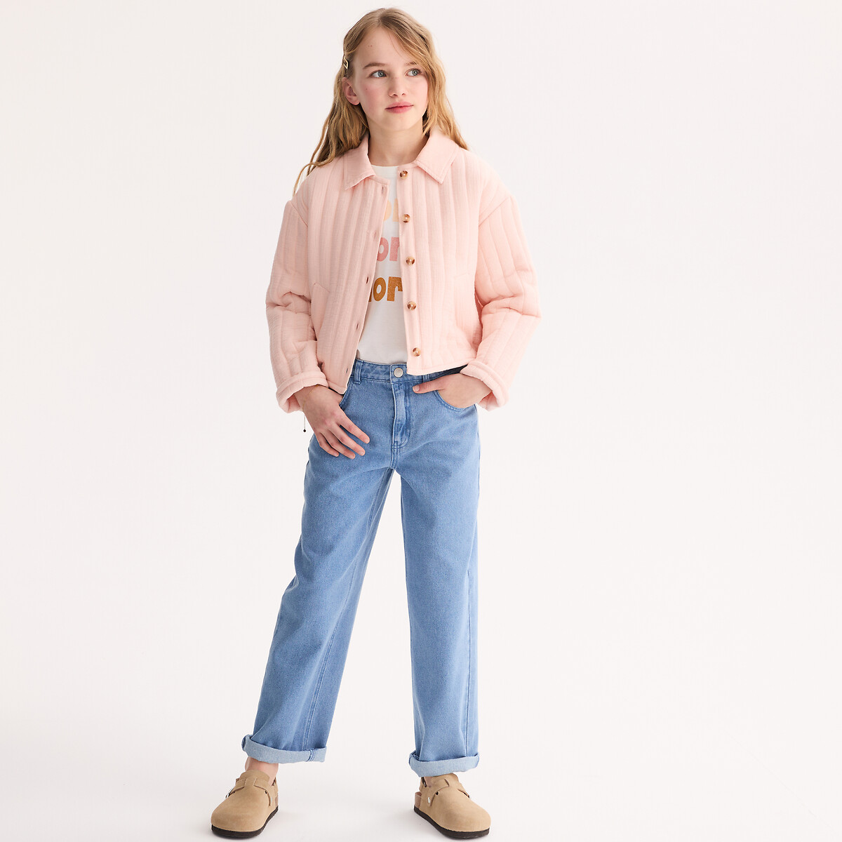 La Redoute Collections Καπιτονέ μπουφάν με κουμπιά