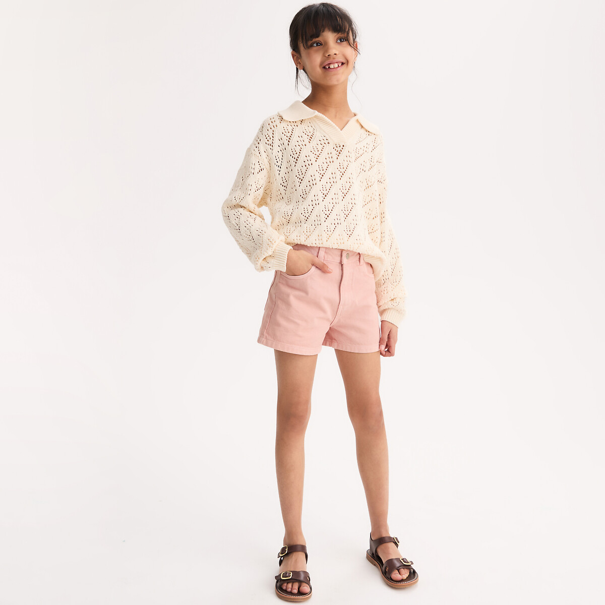 Βερμούδα από σερζ ύφασμα