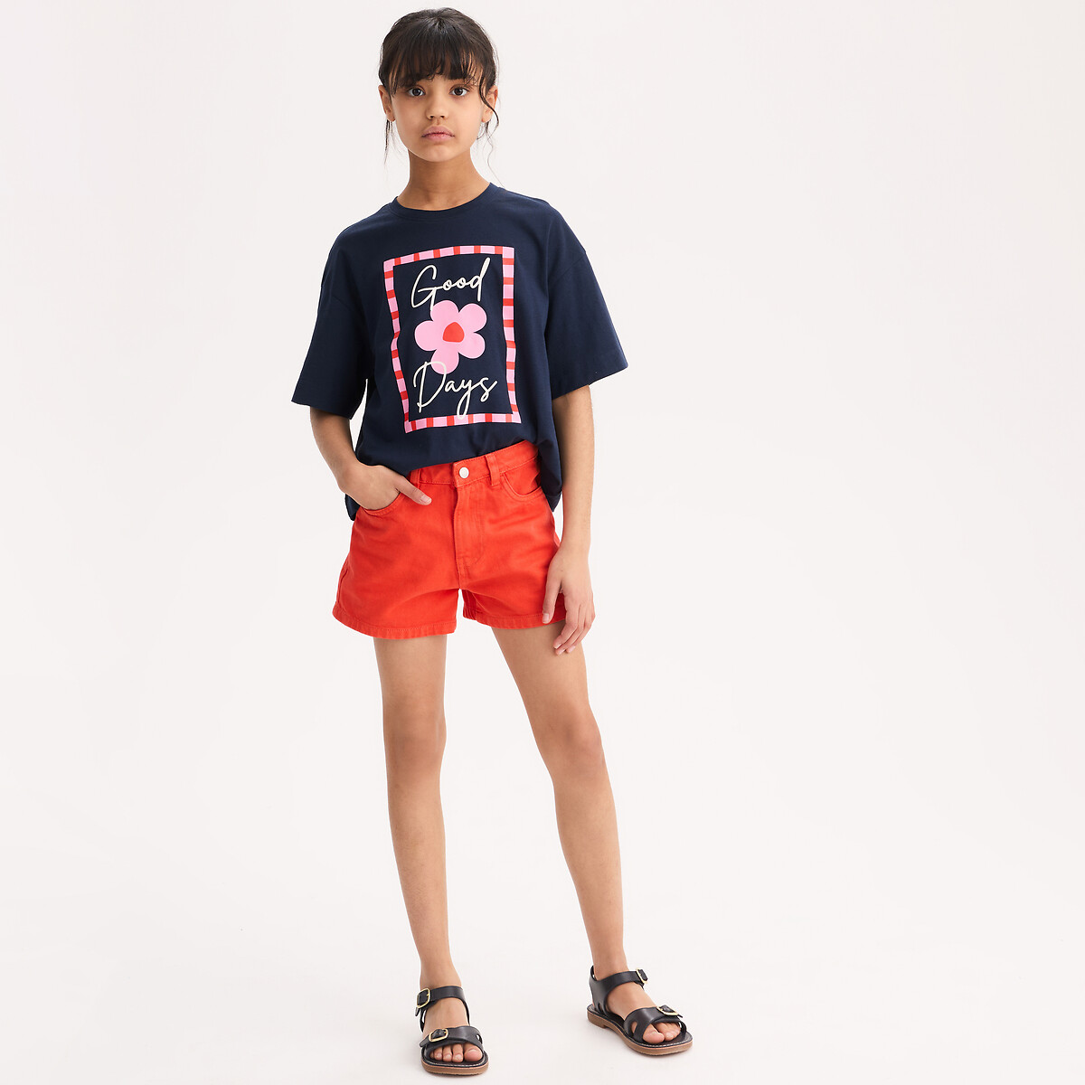 La Redoute Collections Βερμούδα από σερζ ύφασμα