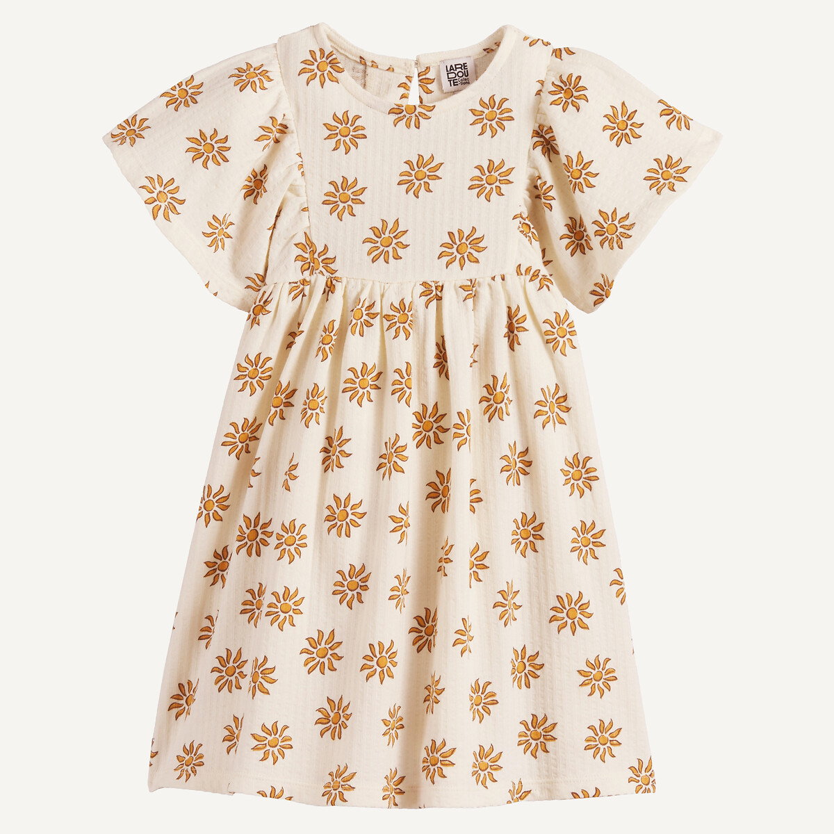 Φόρεμα με κοντά μανίκια