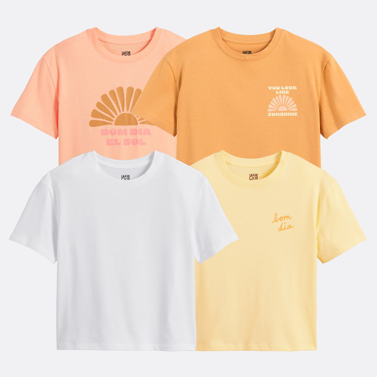 Σετ 4 μπλουζάκια