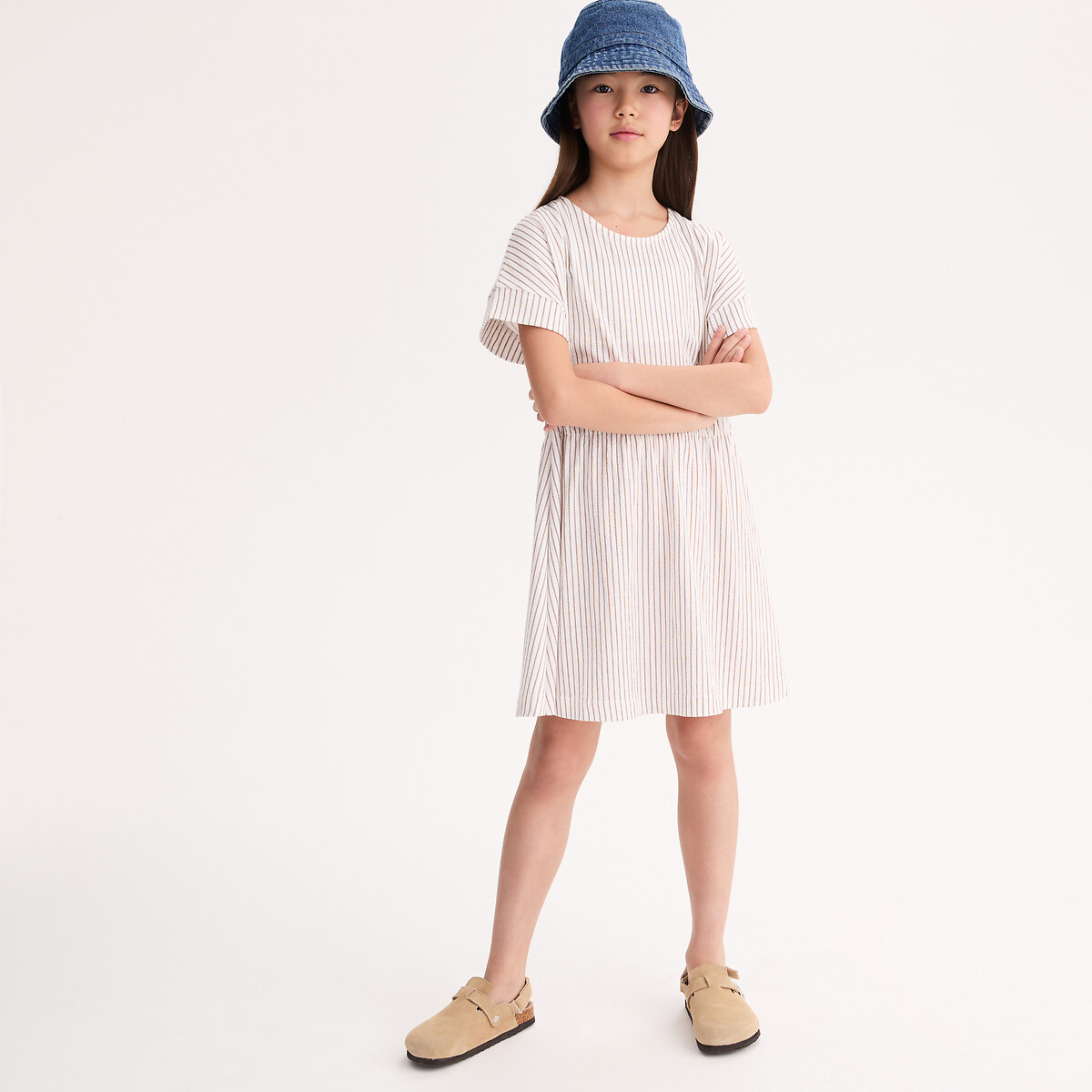 Ριγέ φόρεμα