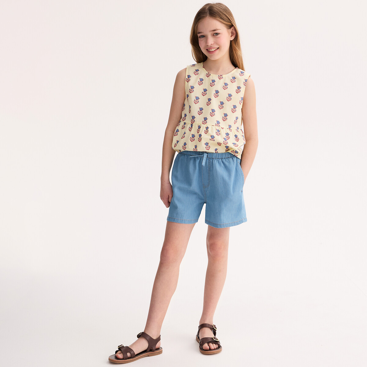La Redoute Collections Ελαφρύ τζιν σορτς