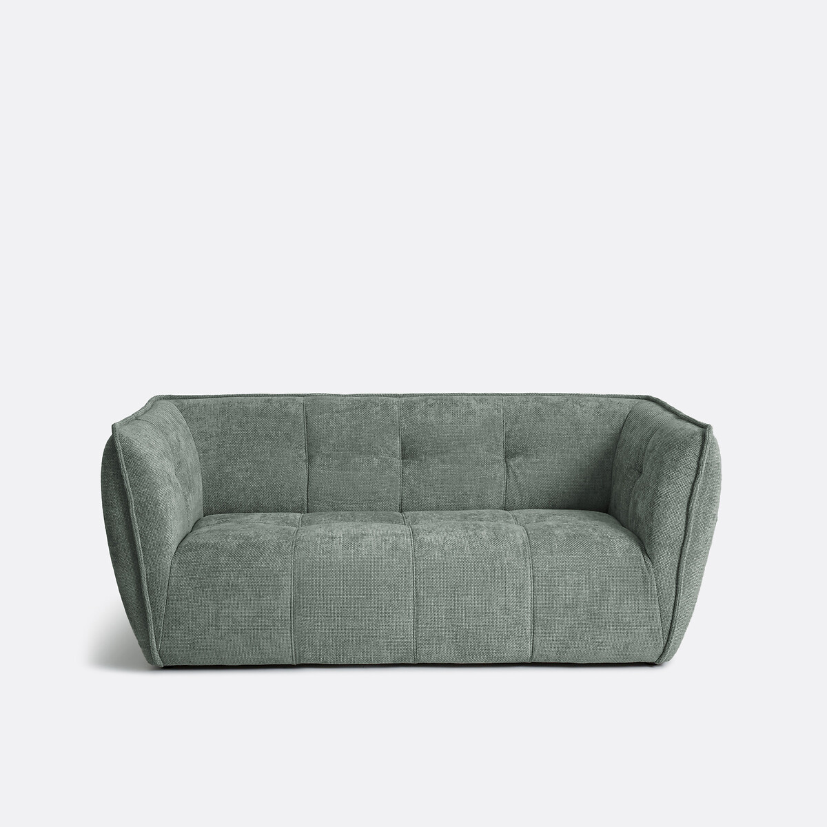 Καναπές chenille με σταυρωτή ραφή Μ99xΠ175xΥ76cm