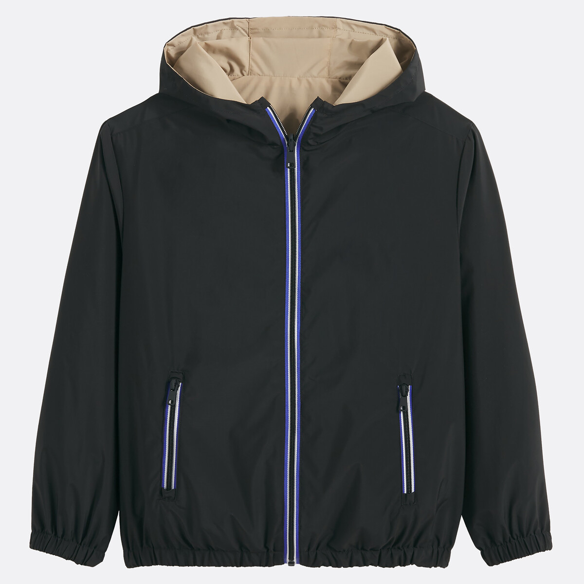 La Redoute Collections Αντιανεμικό μπουφάν με κουκούλα