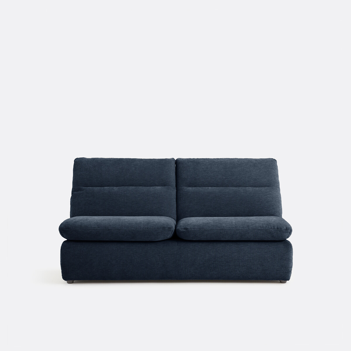 Καναπές 2 θέσεων από κοτλέ βελούδο Μ93xΠ160xΥ83cm