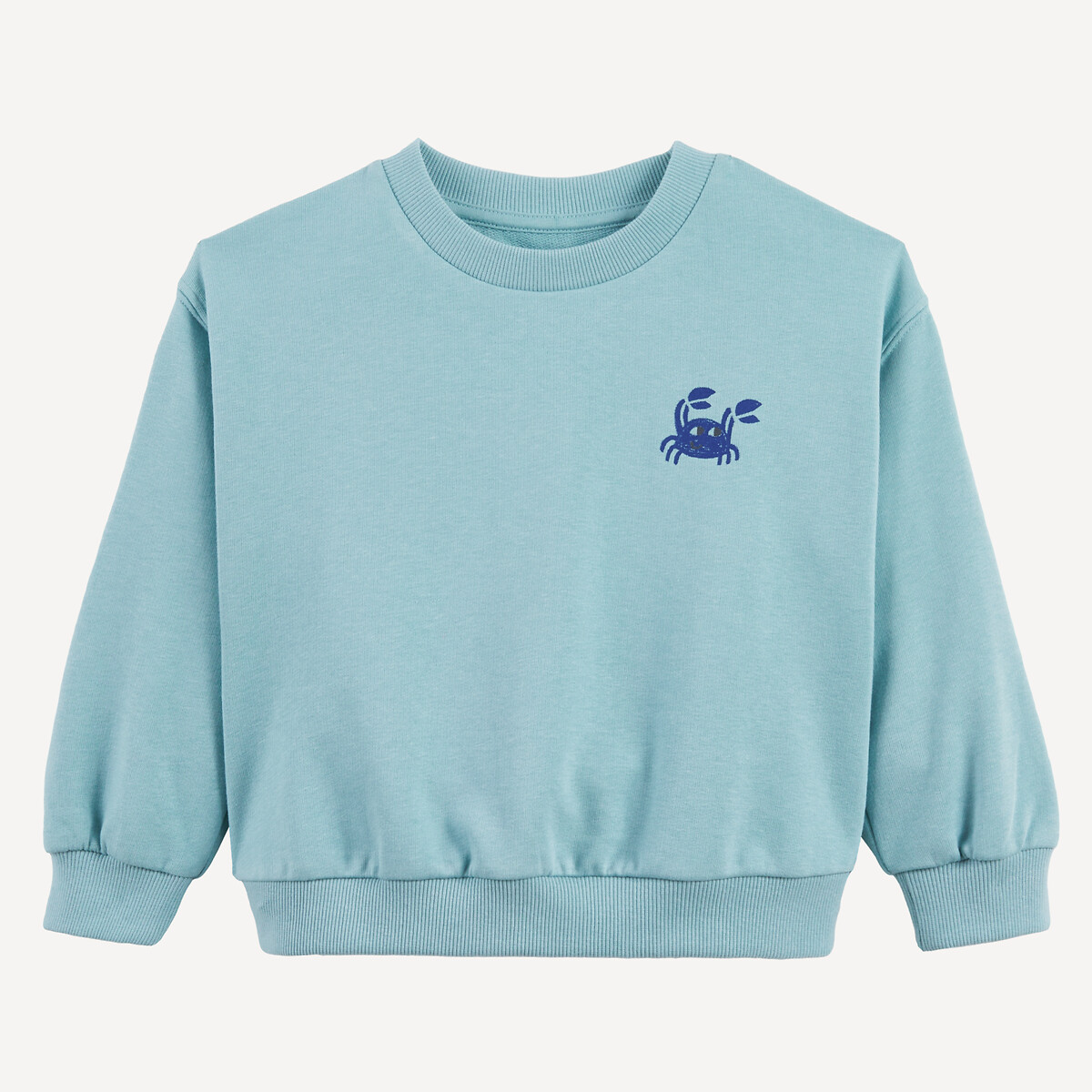 Φούτερ με στάμπα καβουράκι μπροστά και πίσω