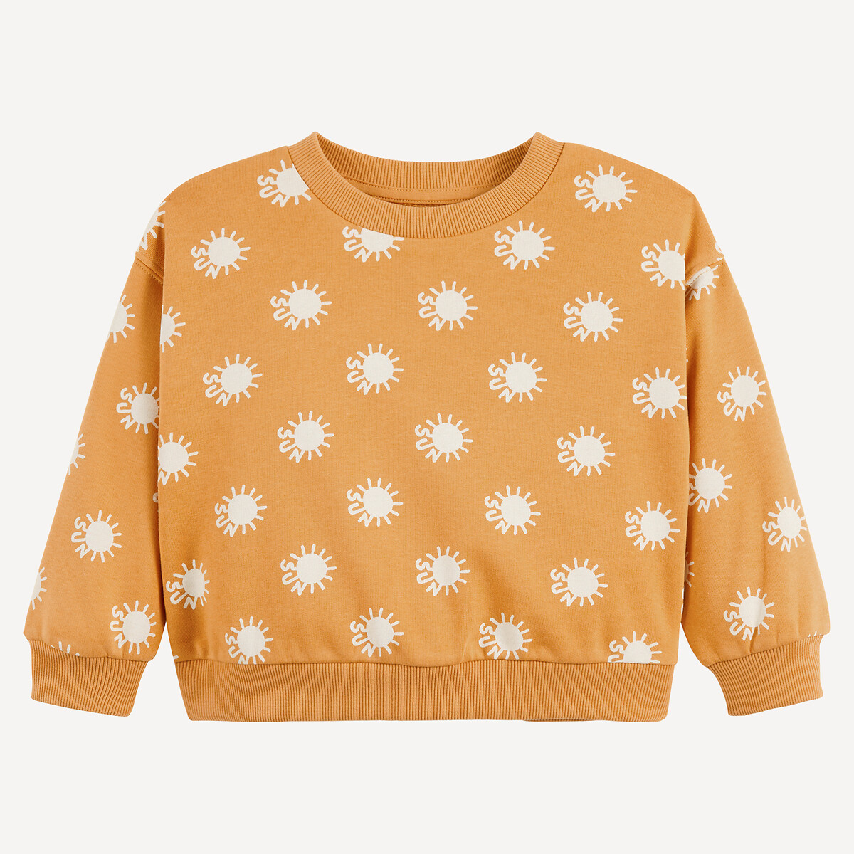 Φούτερ με στρογγυλή λαιμόκοψη από fleece