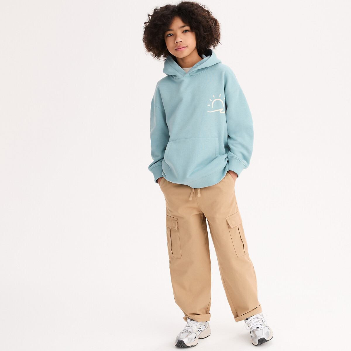 Παντελόνι cargo με ελαστική μέση