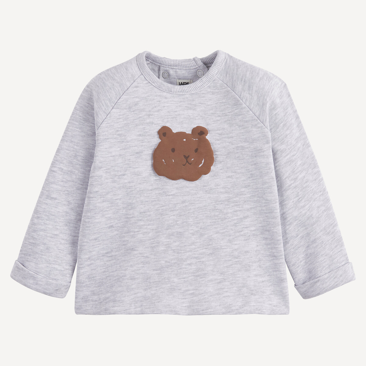 Φούτερ με στρογγυλή λαιμόκοψη