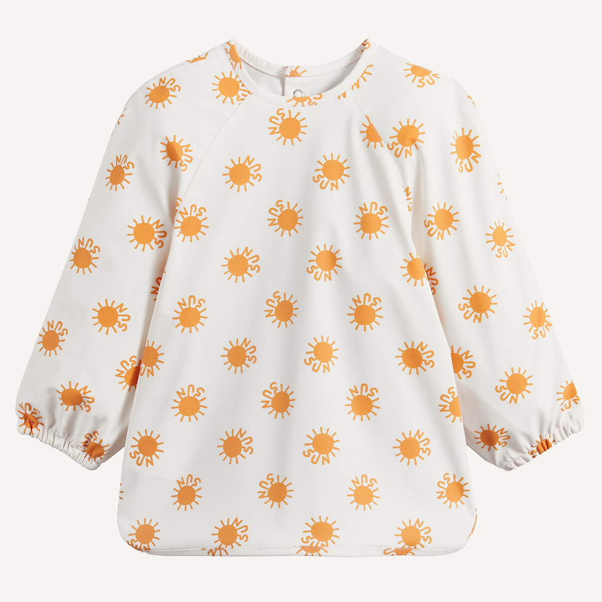 Σαλιάρα ποδιά με μακριά μανίκια