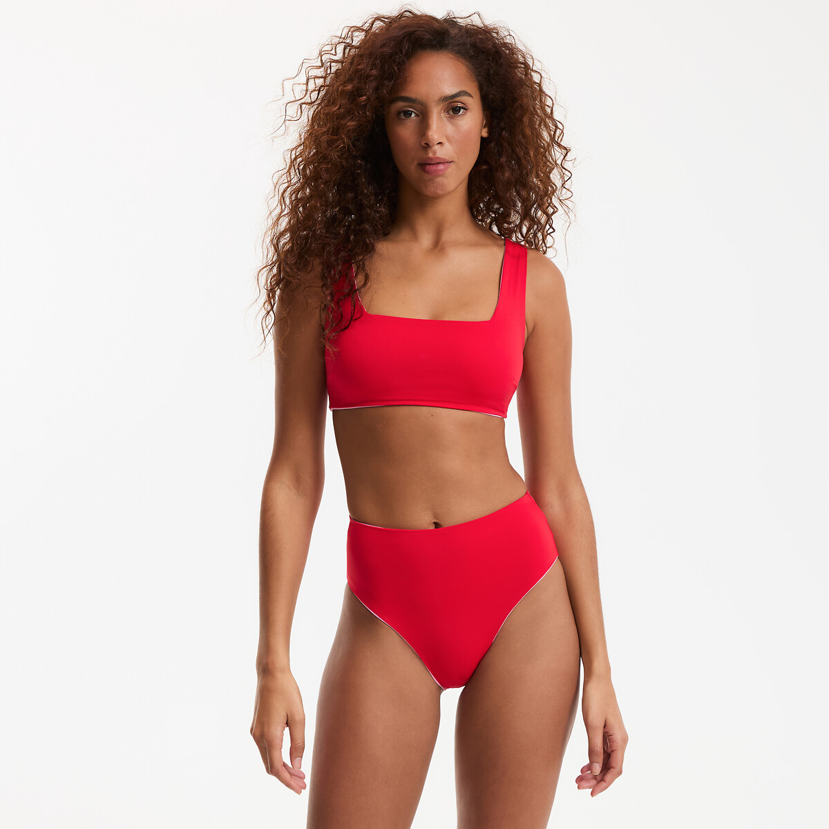 Ψηλόμεσο διπλής όψεως κάτω μέρος μαγιό