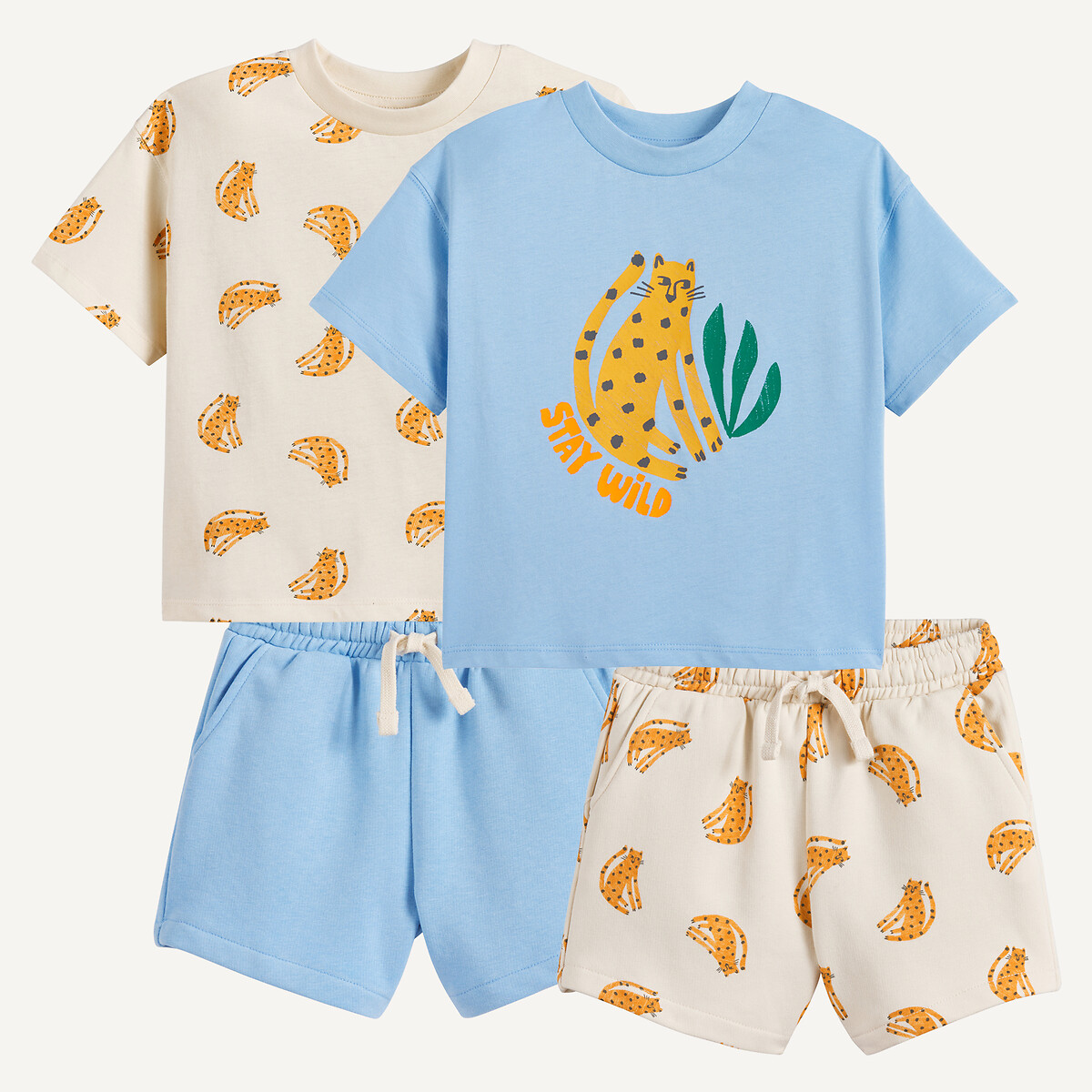 La Redoute Collections Σετ 2 διπλών σετ