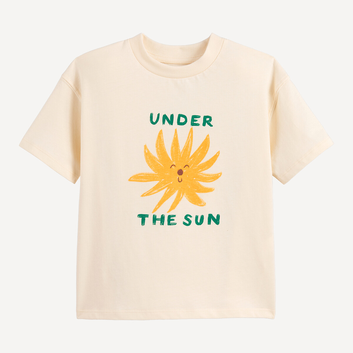 Oversized T-shirt με στρογγυλή λαιμόκοψη