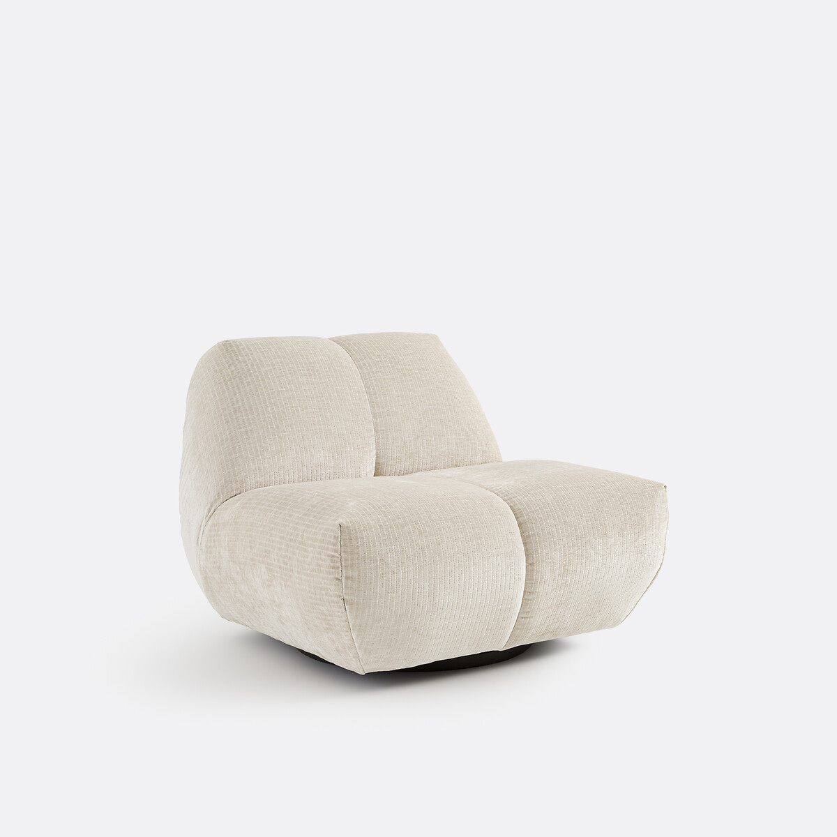 Περιστρεφόμενη πολυθρόνα ρετρό Μ91xΠ92xΥ69cm