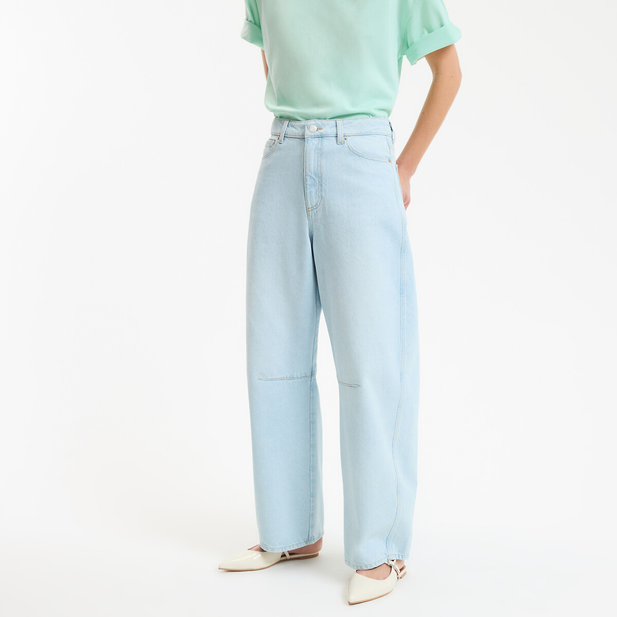 Τζιν παντελόνι wide barrel