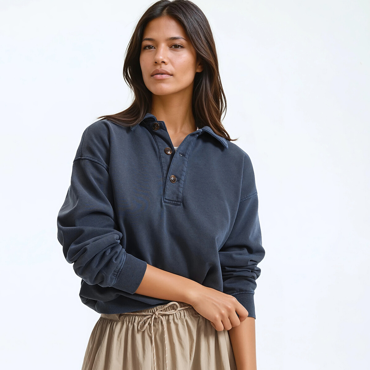 Πουλόβερ με γιακά πόλο