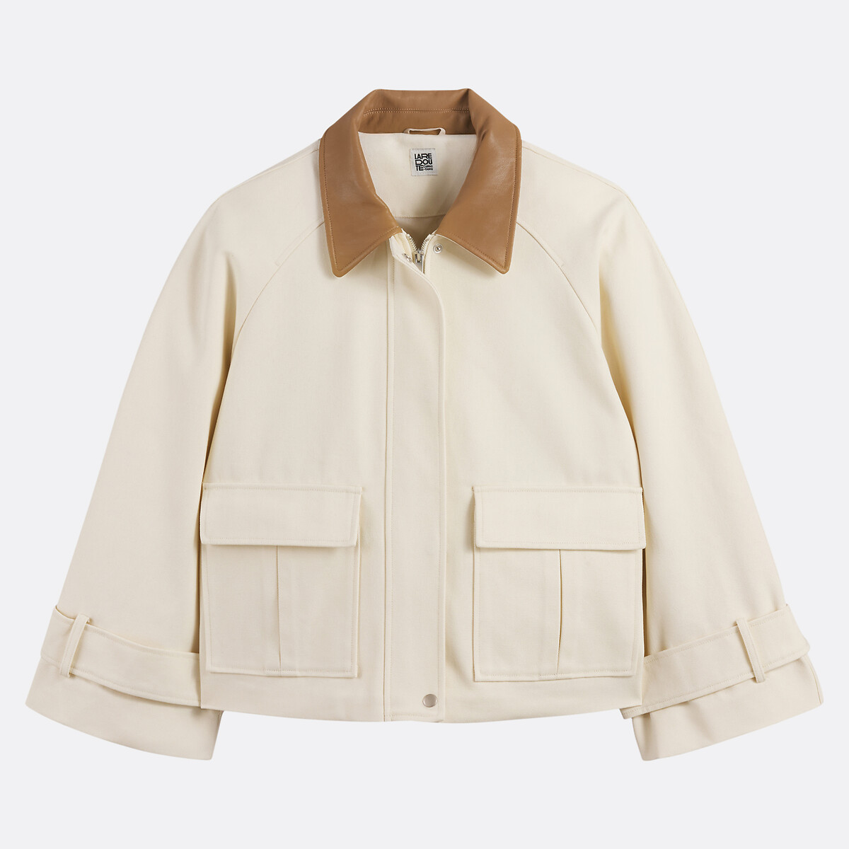 La Redoute Collections Κοντό φαρδύ σακάκι σε Α γραμμή