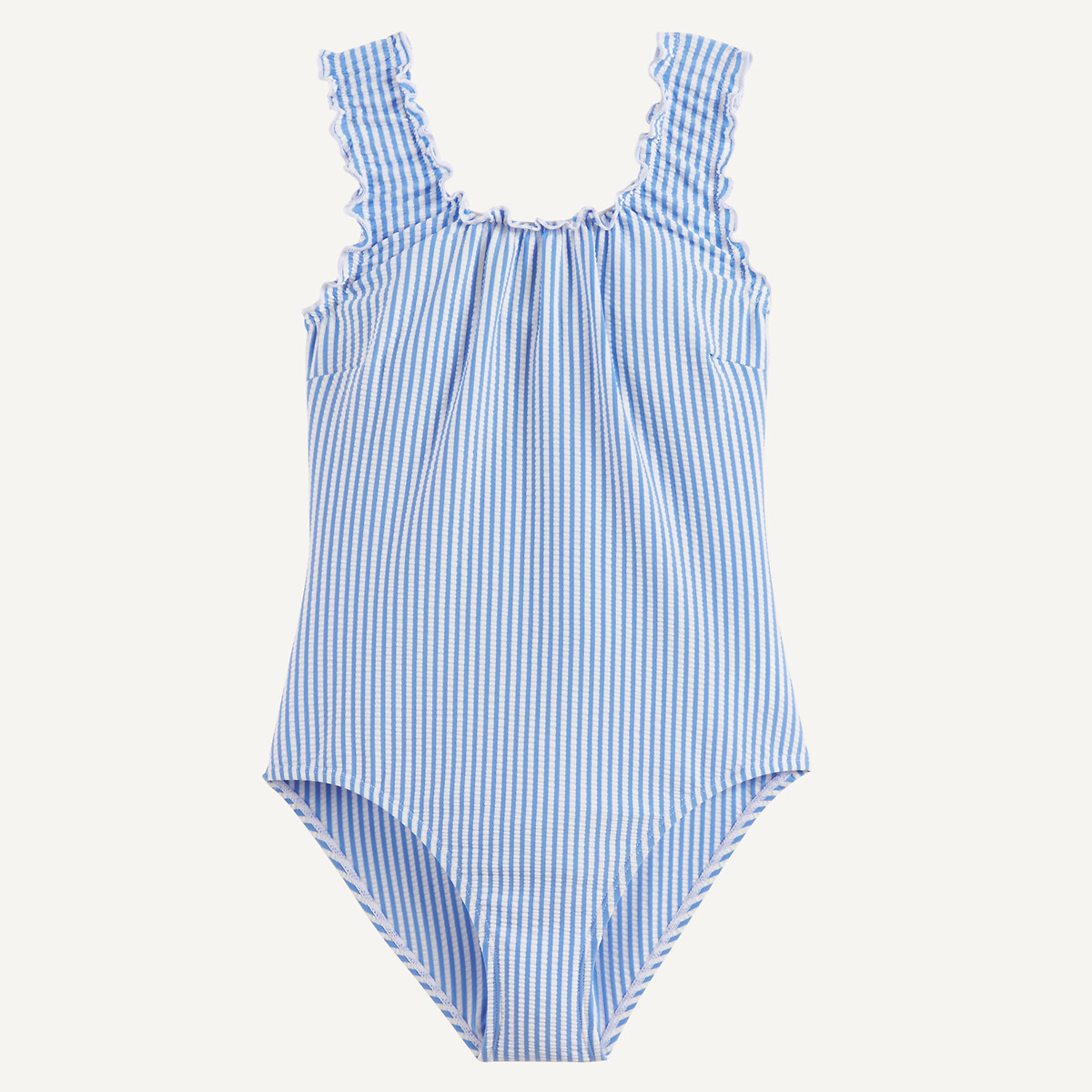 La Redoute Collections Ολόσωμο ριγέ μαγιό