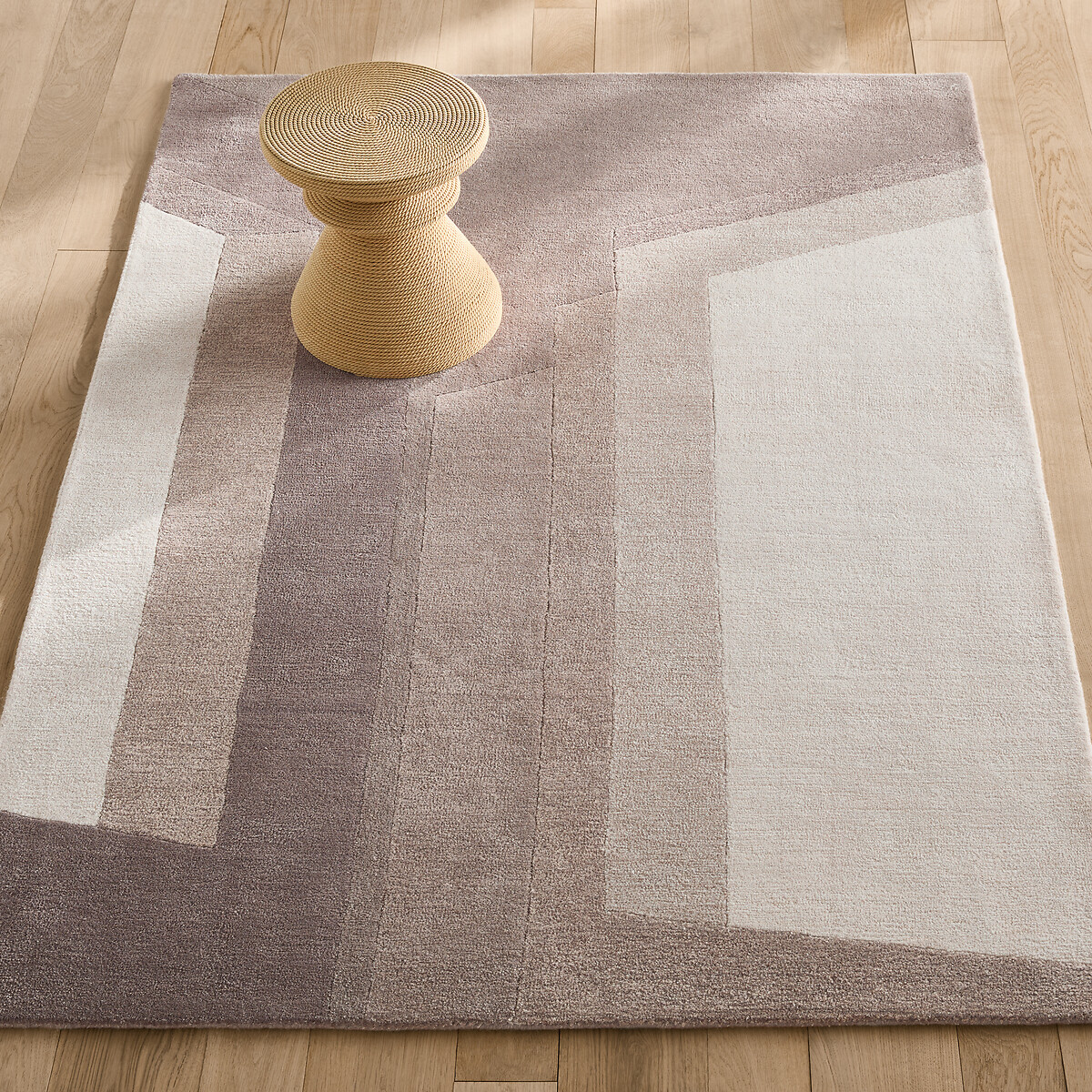 Χειροποίητο χαλί από lyocell και μαλλί 120x180 cm Μ120xΠ180xΥ1cm