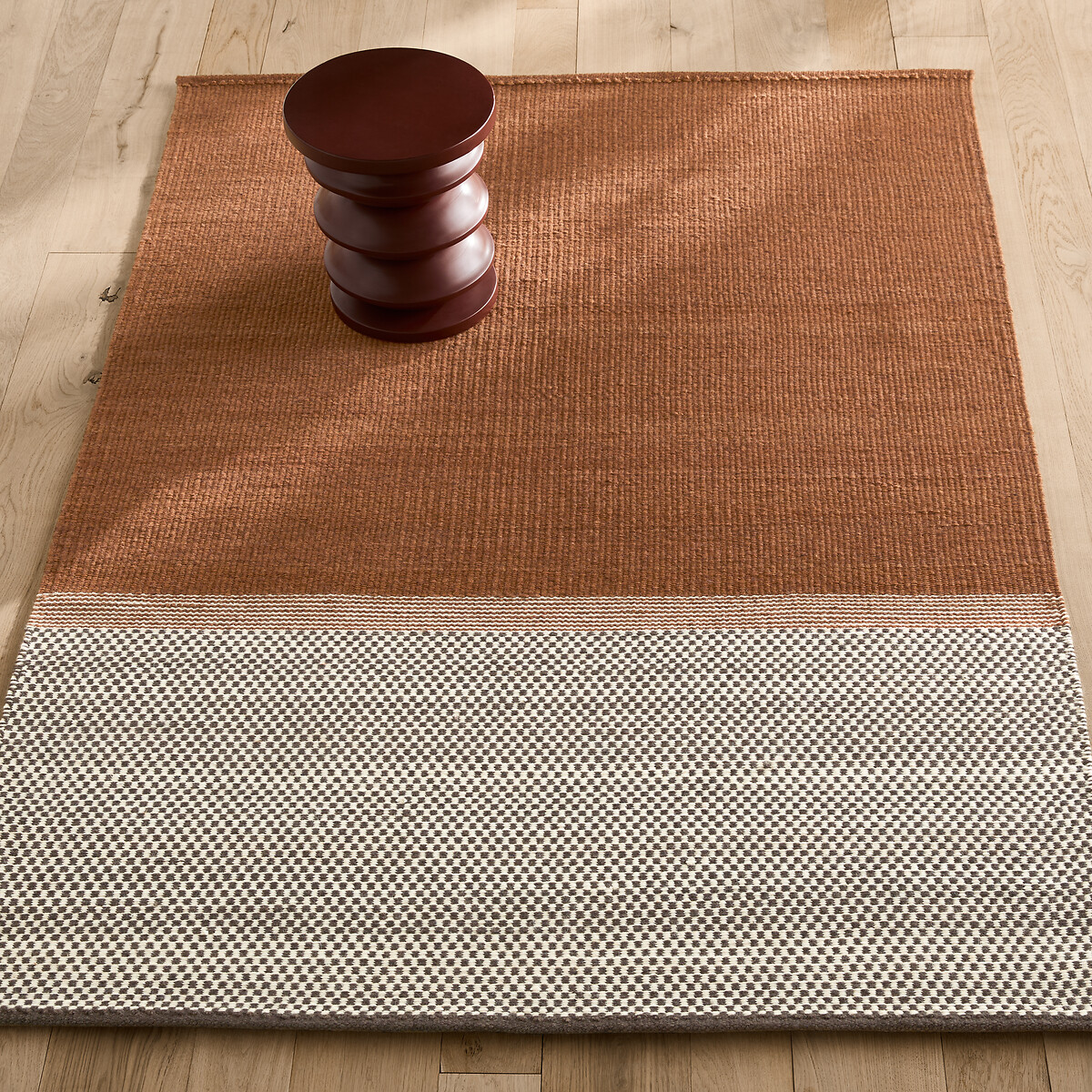 Χειροποίητο χαλί από αγνό μαλλί 120x180 cm