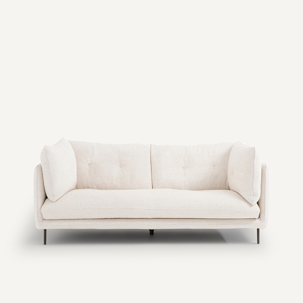 AM.PM Καναπές compact από μελανζέ ύφασμα Μ106xΠ201xΥ80cm