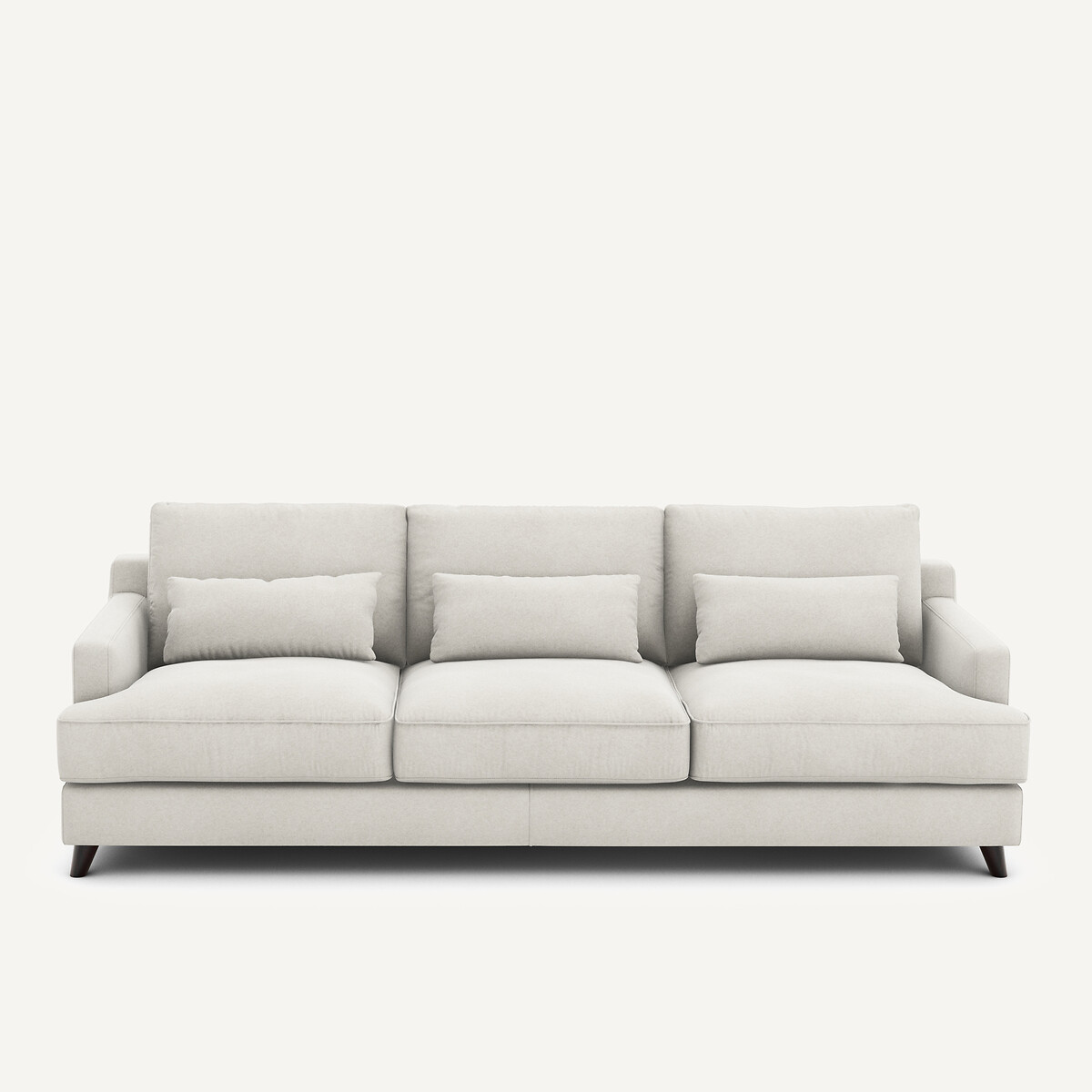 Καναπές από λινό βελούδο Μ100xΠ197xΥ83cm