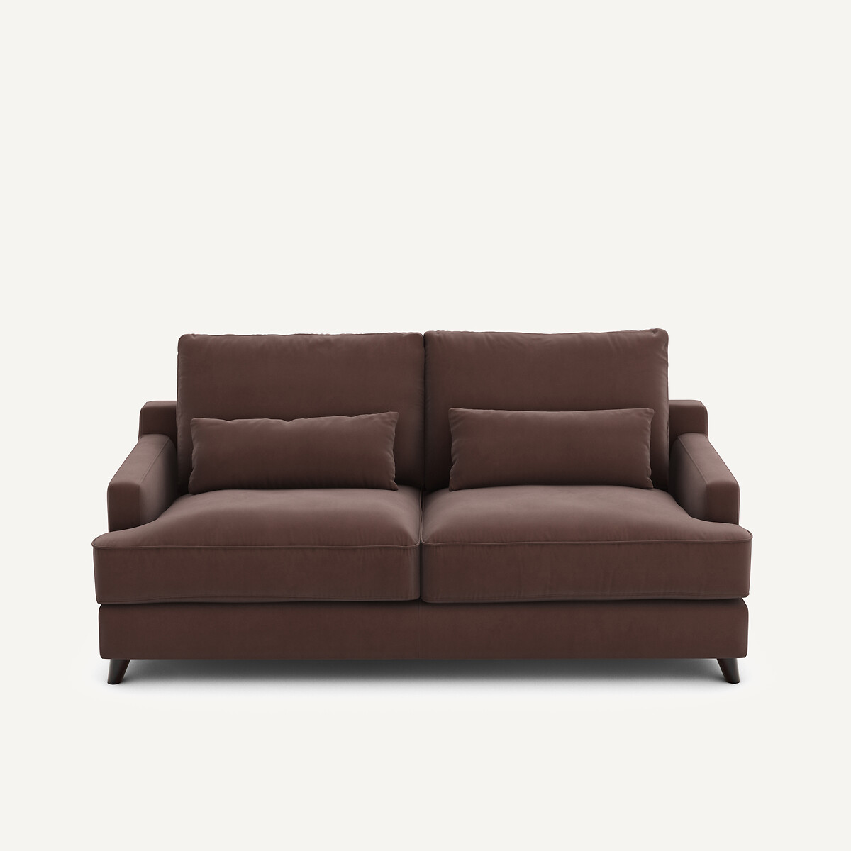 Καναπές-κρεβάτι από λινό βελούδο Μ100xΠ191xΥ83cm