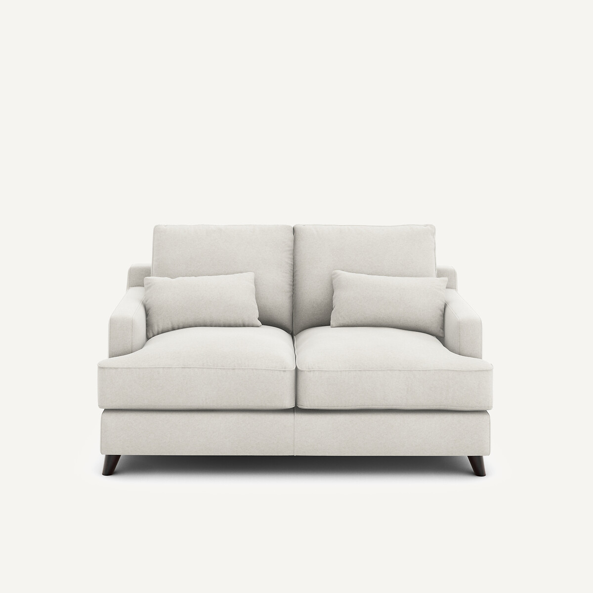 Καναπές 2 θέσεων από λινό βελούδο Μ100xΠ150xΥ83cm