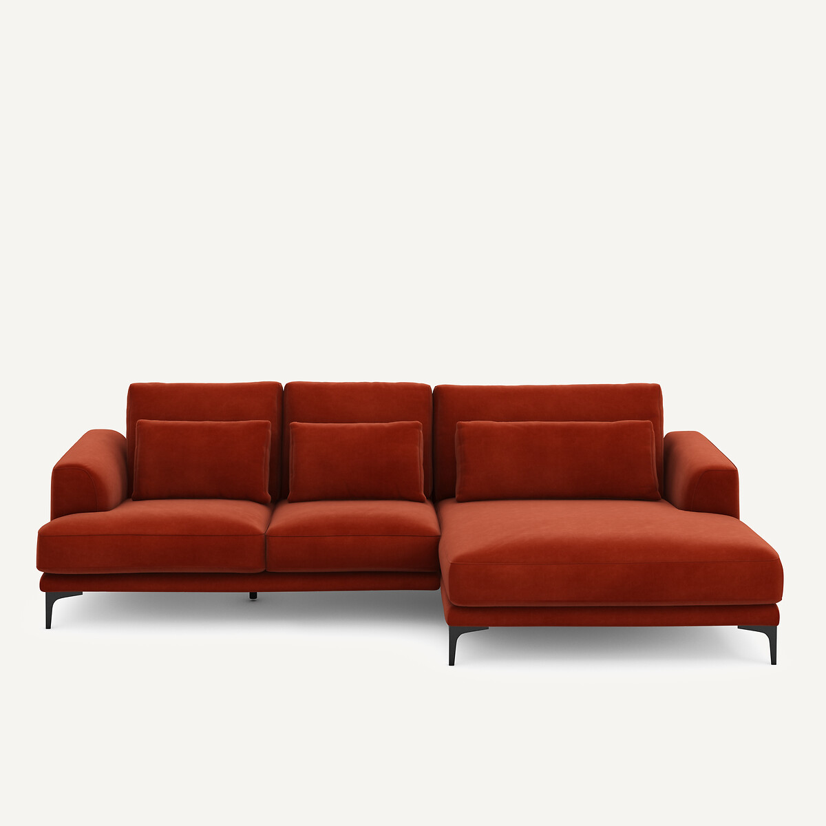 Γωνιακός καναπές με ανάκλιντρο XL δεξιός Μ149xΠ277xΥ83cm