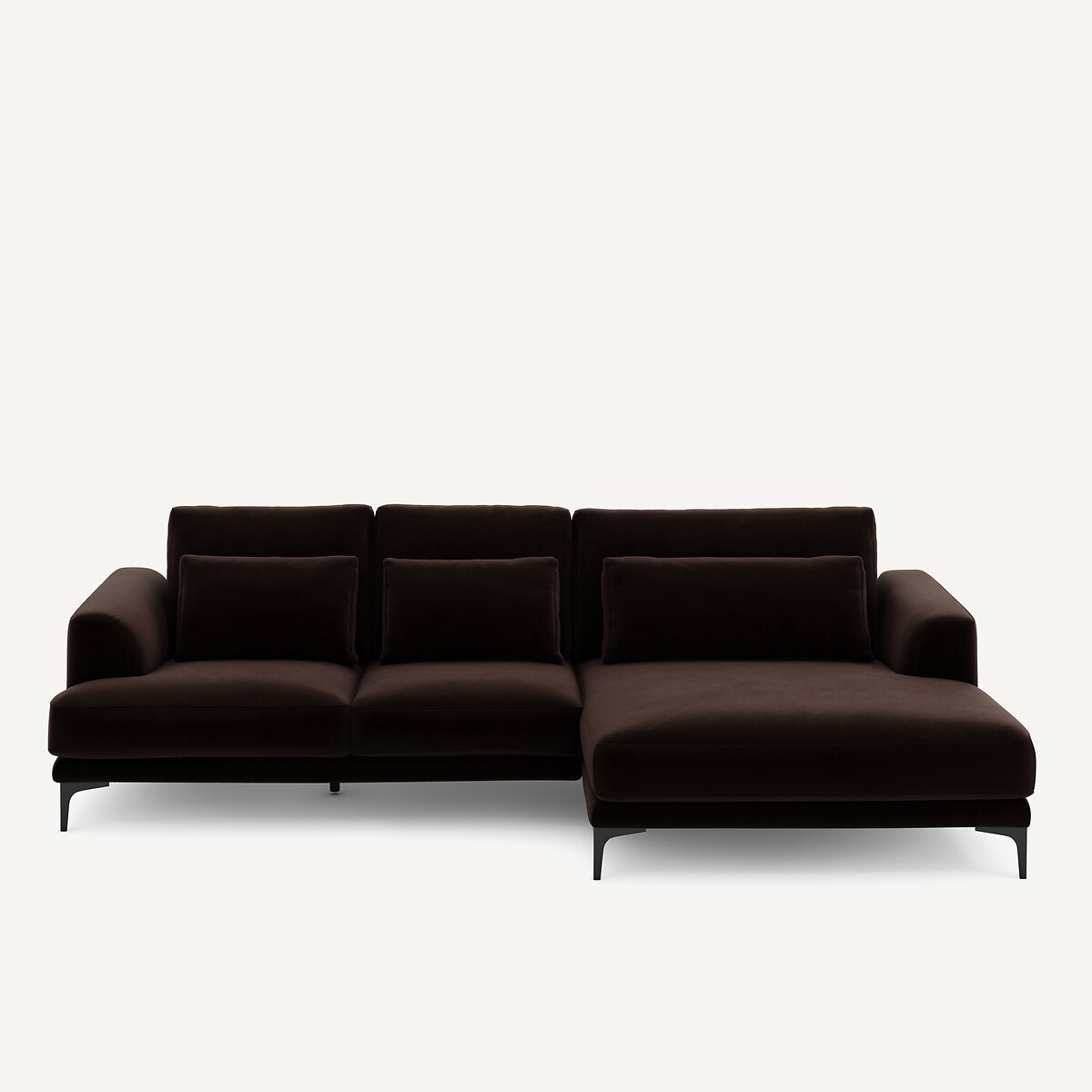 Γωνιακός καναπές με ανάκλιντρο XL δεξιός Μ149xΠ277xΥ83cm