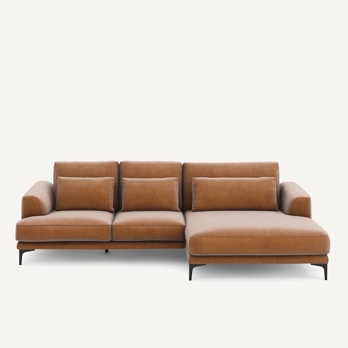 Γωνιακός καναπές με ανάκλιντρο XL δεξιός Μ149xΠ277xΥ83cm